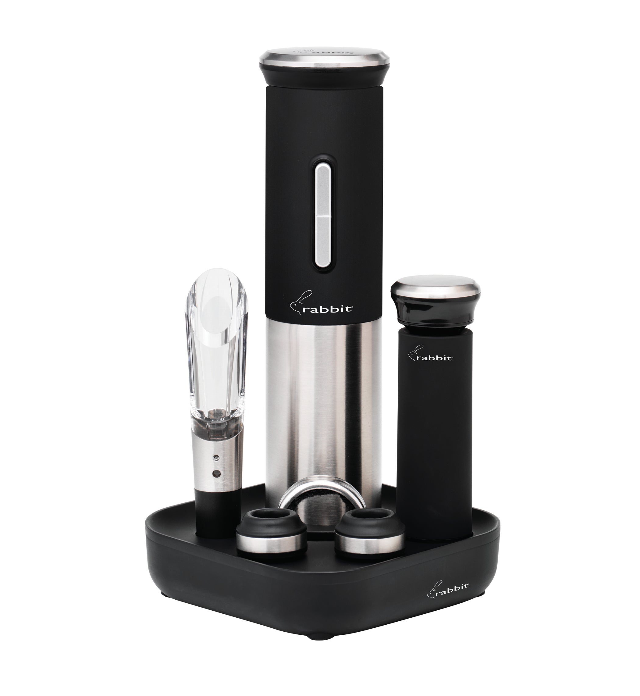 Electric Wine Opener Set, 8piece Rabbitwine Costco